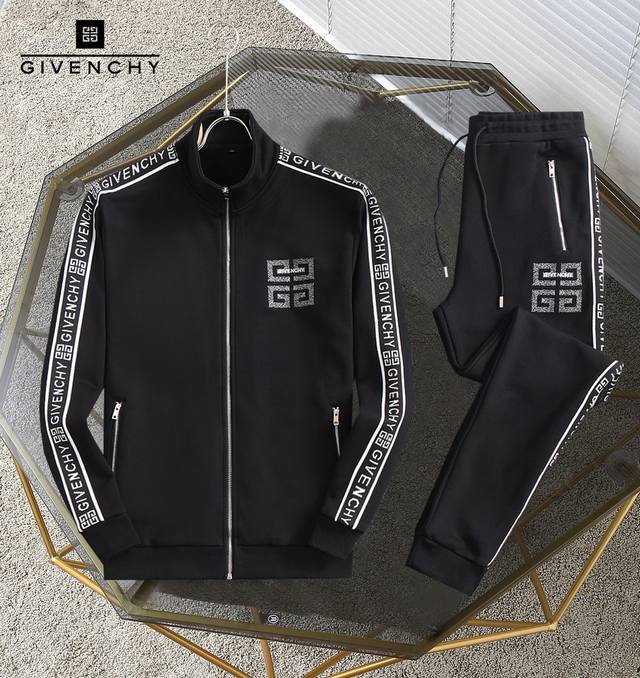 支持年后退换 Givenchy 2024开春季新款套装 定制面料 专属织带+定制logo 白色 黑色 码数 M-3Xl
